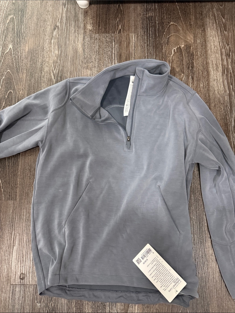NWT Lululemon soft stream long half zip